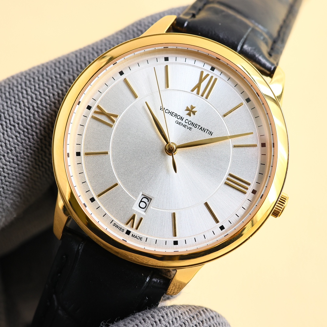 Vacheron Constantin Watch 40mm Silver - watch1097 - Image 4