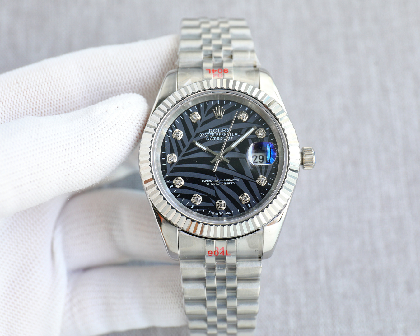 Rolex Datejust 41mm White - watch1115 - Image 4
