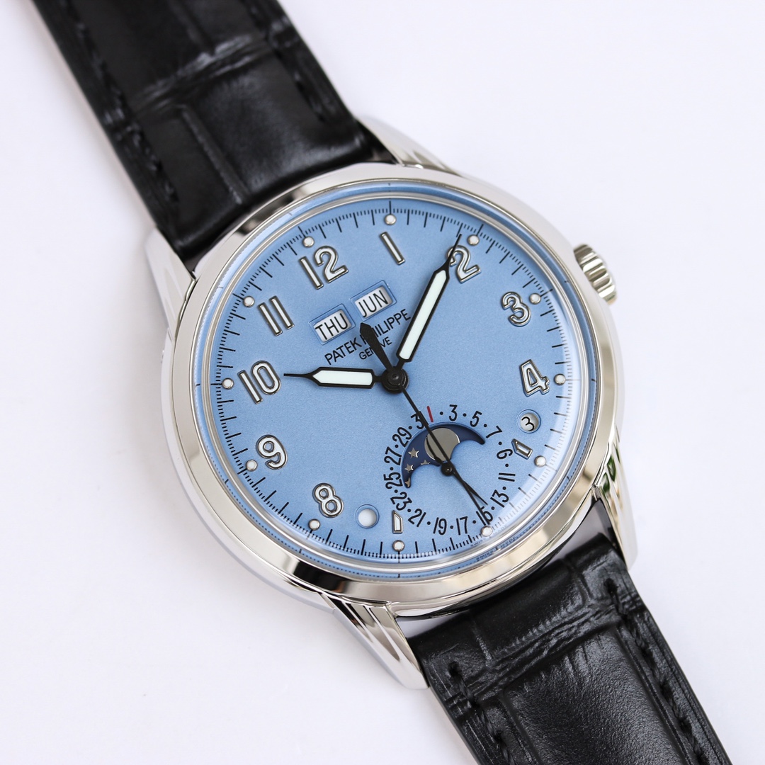 Patek Philippe Watch 40mm Silver - watch1116 - Image 4