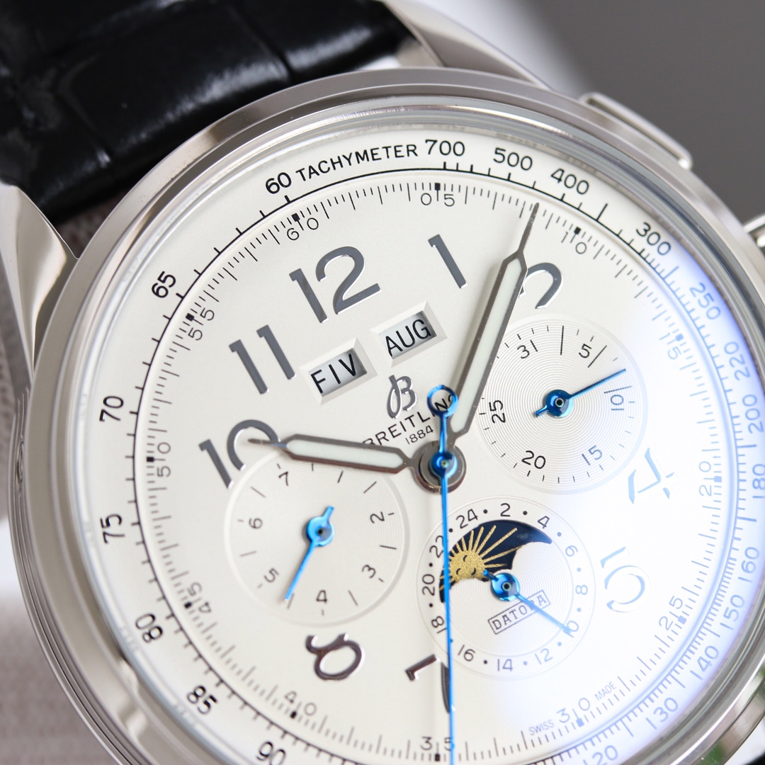 Breitling Watch 42mm White / Gold - watch1118 - Image 4