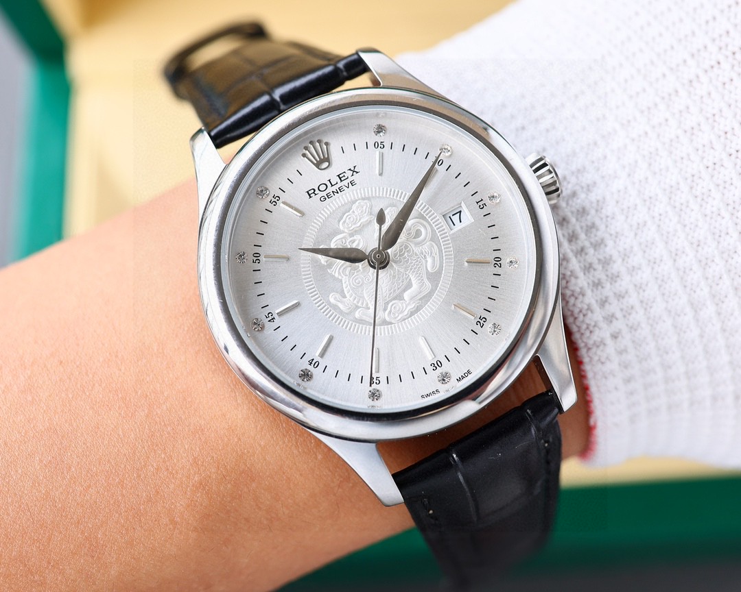 Rolex Watch 40mm Silver - watch1125 - Image 4