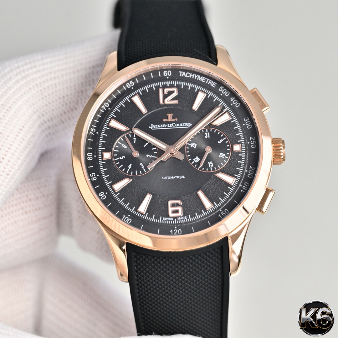 Jaeger-LeCoultre Watch 42mm White / Rose Gold - watch1145 - Image 4