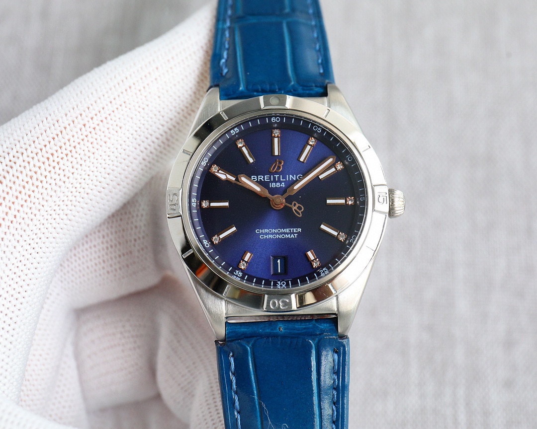 Breitling Watch 36mm Silver - watch1166 - Image 4
