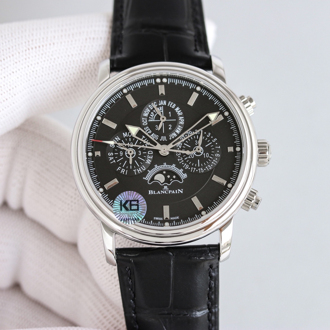 Classic Watch 40mm Black / White - watch1181 - Image 4