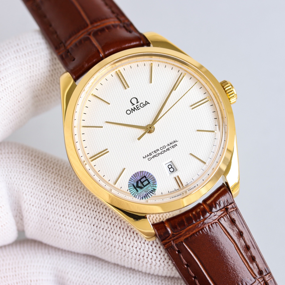 Classic Watch 40mm White / Blue - watch1229 - Image 4