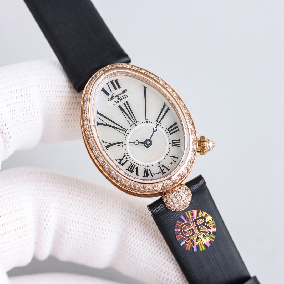 Classic Watch 25mm White / Rose Gold - watch1233 - Image 4