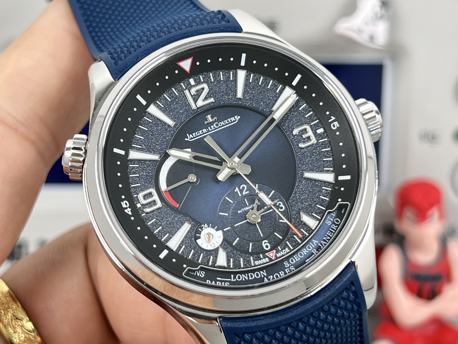 Jaeger-LeCoultre Watch 42mm Black / White - watch1271 - Image 4