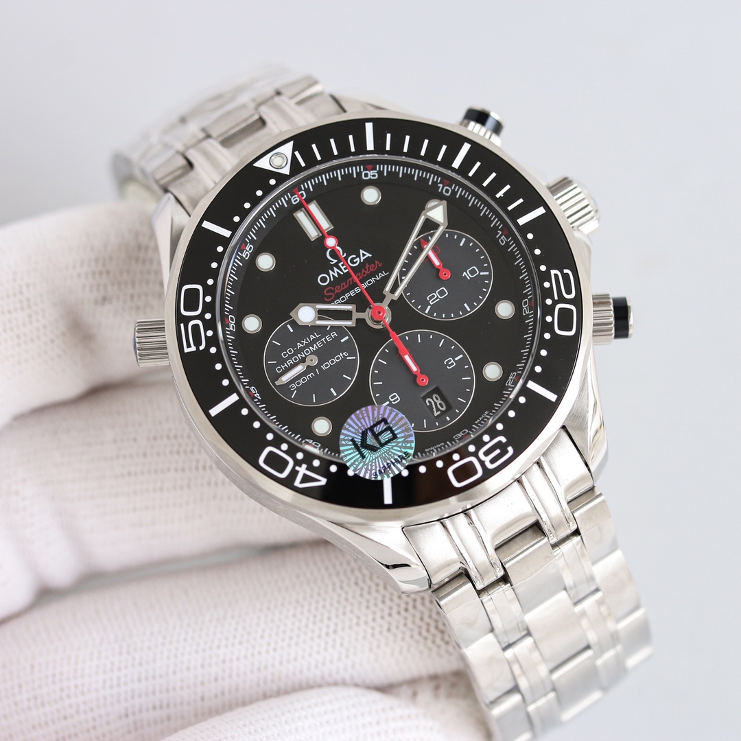 Omega Seamaster Silver - watch1286 - Image 4