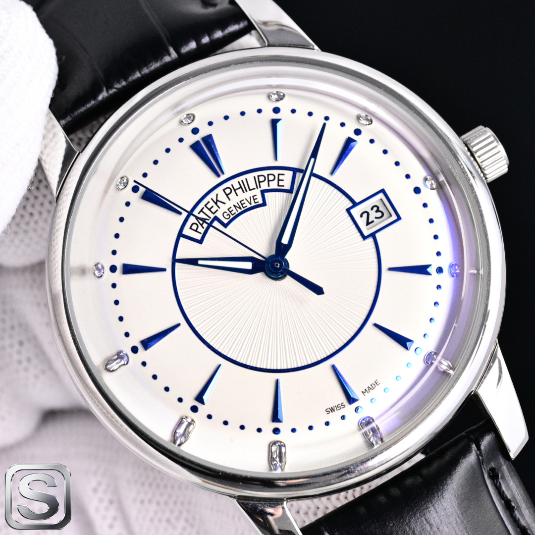 Classic Watch 42mm White / Gold - watch1297 - Image 4