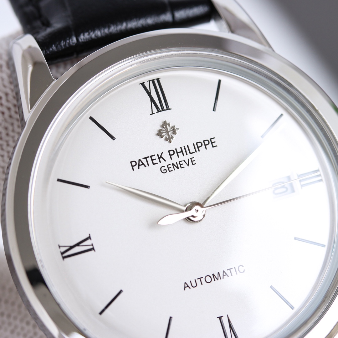 Patek Philippe Watch 40mm White / Gold - watch1301 - Image 4