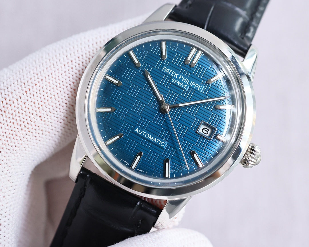 Patek Philippe Watch 40mm White / Rose Gold - watch1332 - Image 4