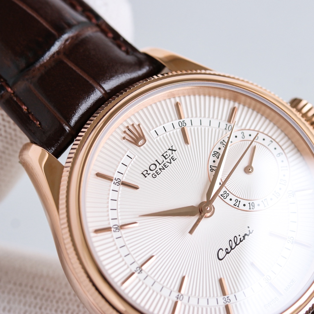 Rolex Watch 39mm Rose Gold / Silver - watch1344 - Image 4