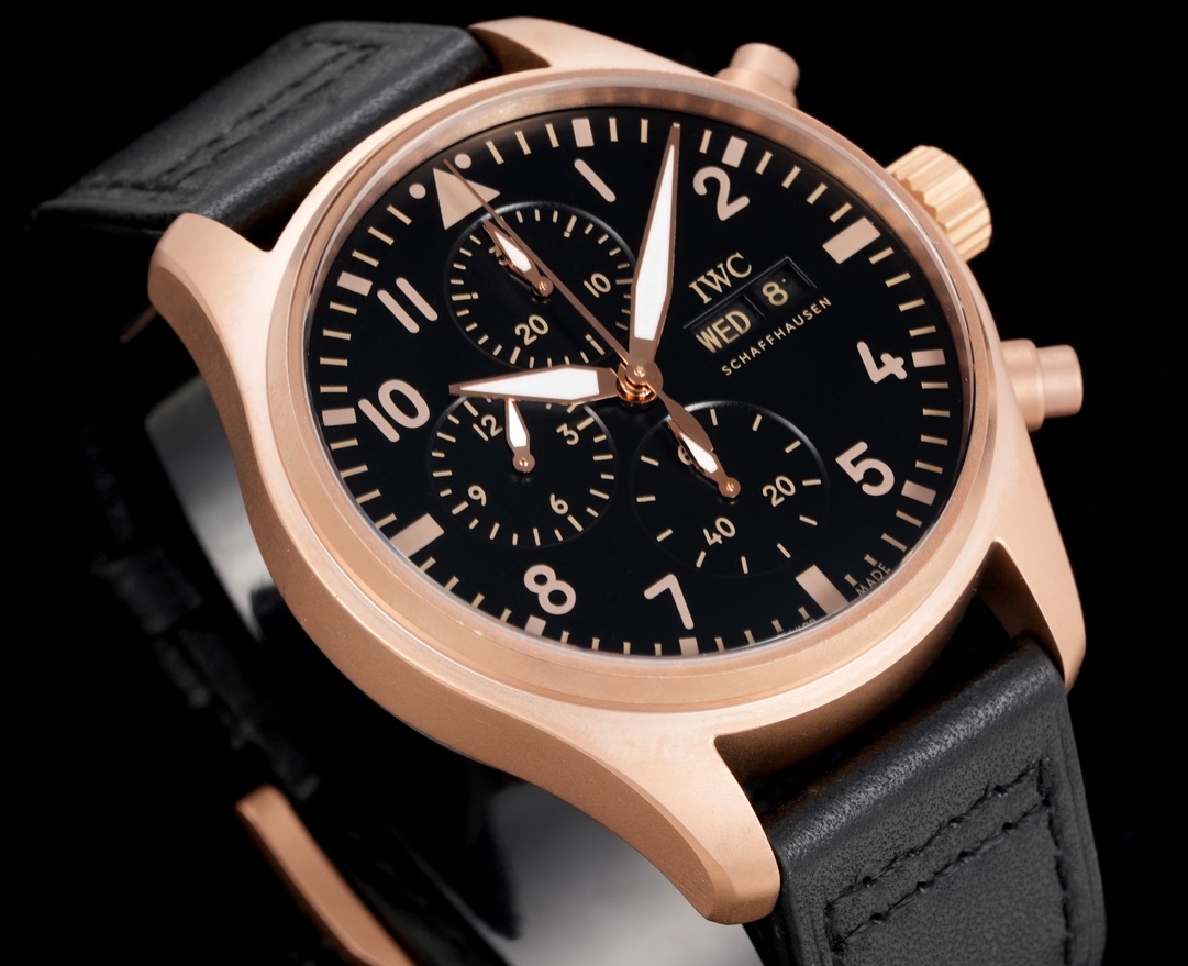 IWC Watch 43mm Black / Blue - watch1352 - Image 4