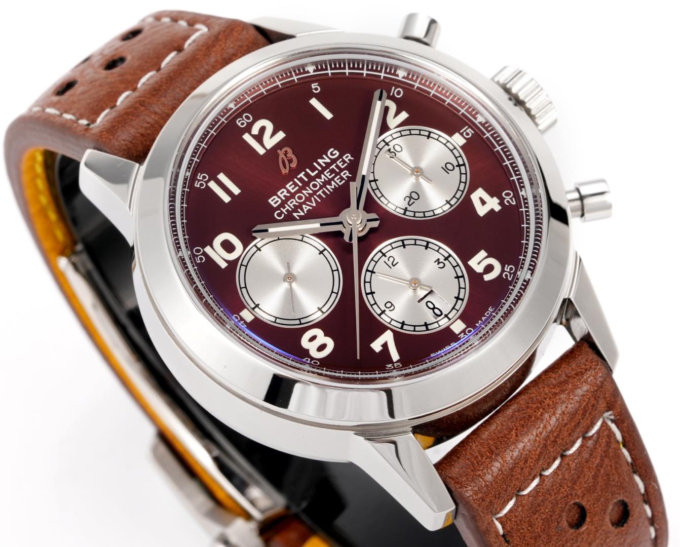 Breitling Watch 41mm Silver - watch1374 - Image 4