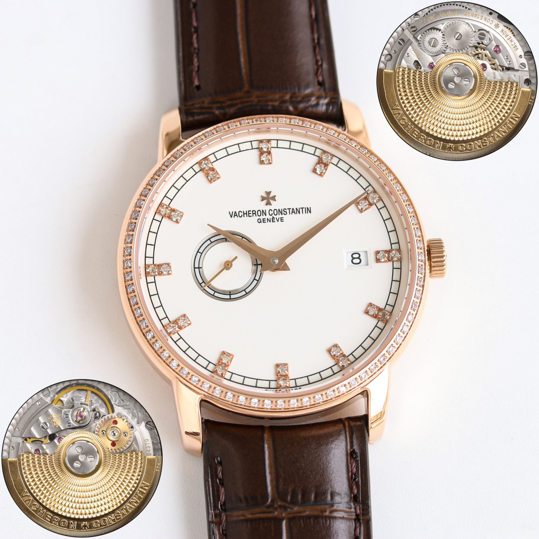 Vacheron Constantin Watch 38mm White / Gold - watch1391 - Image 4