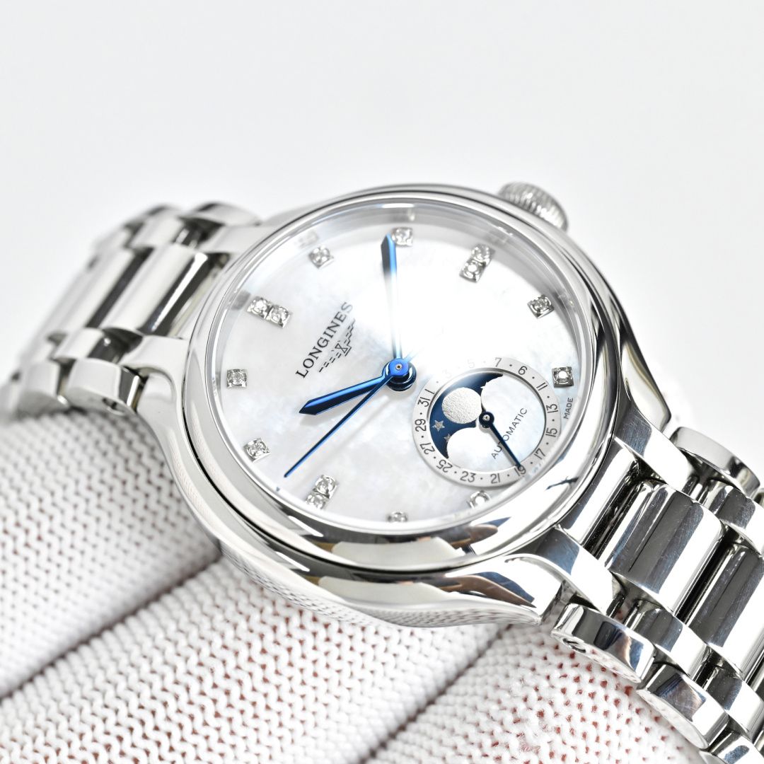 Classic Watch 34mm White / Silver - watch1392 - Image 4