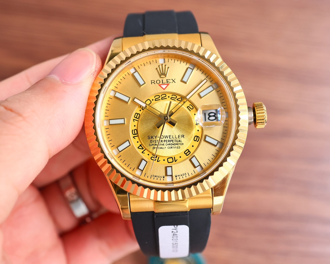 Rolex Watch 42mm Blue - watch1401 - Image 4