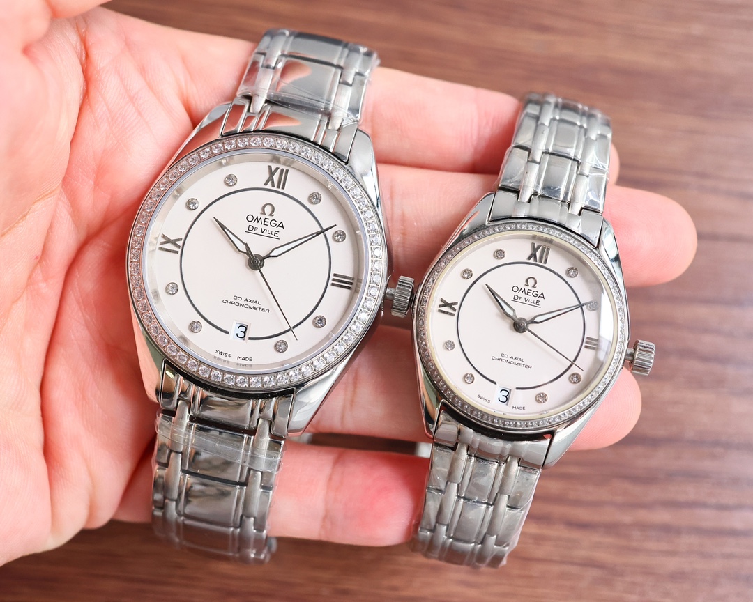 Omega De Ville 31mm White / Silver - watch1411 - Image 4