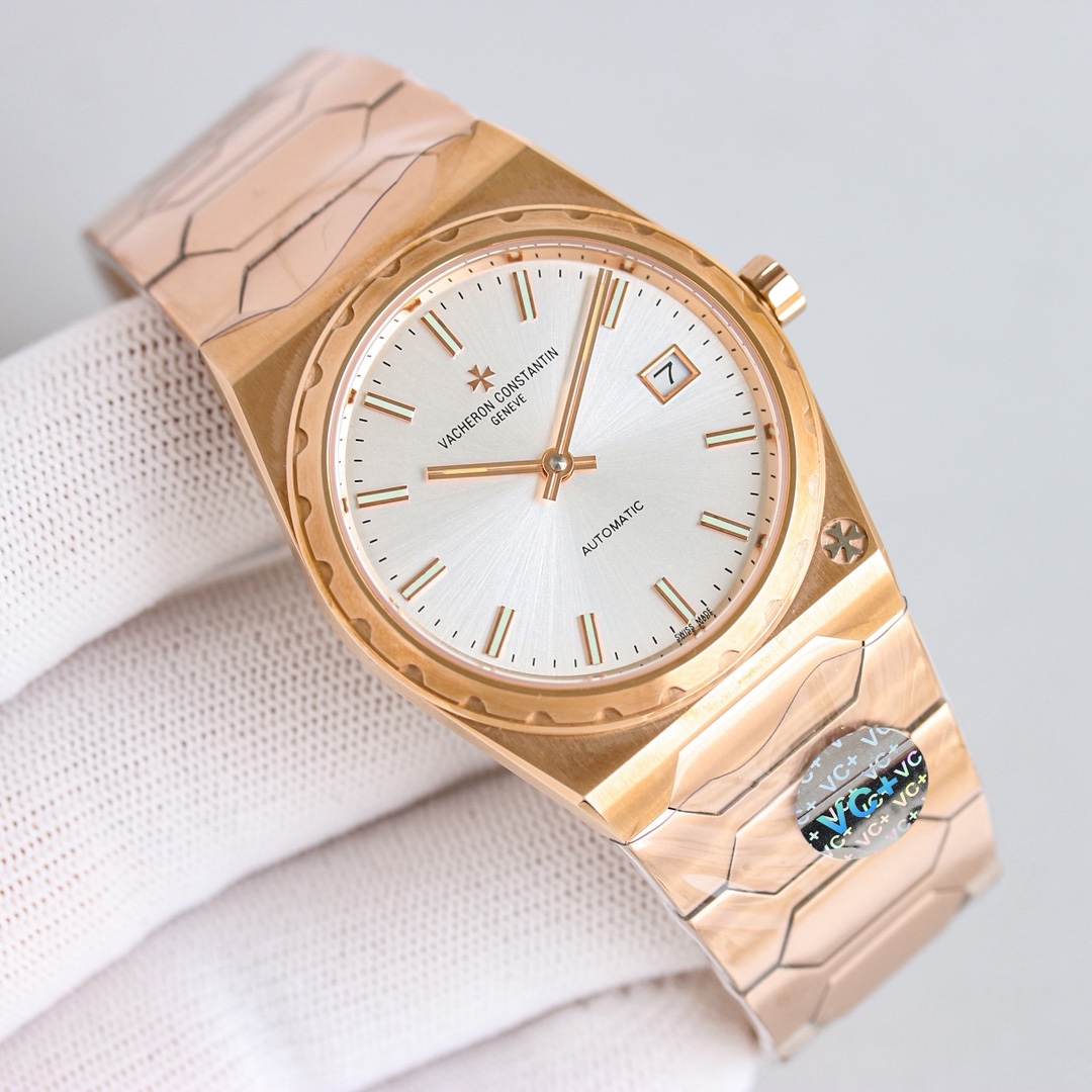 Vacheron Constantin Watch 37mm Gold / Rose Gold - watch1430 - Image 4