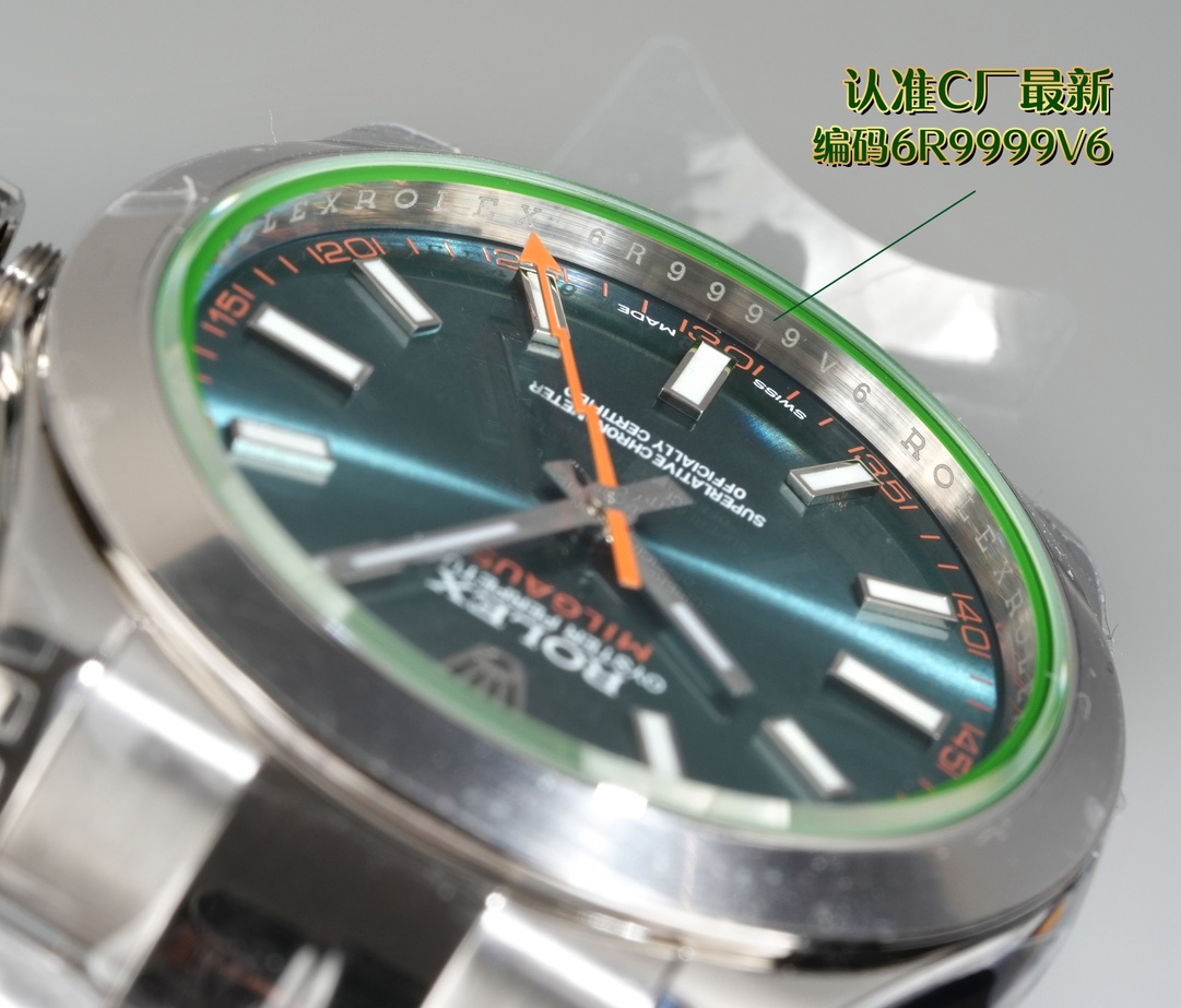 Rolex Watch 40mm Blue / Green - watch1436 - Image 4