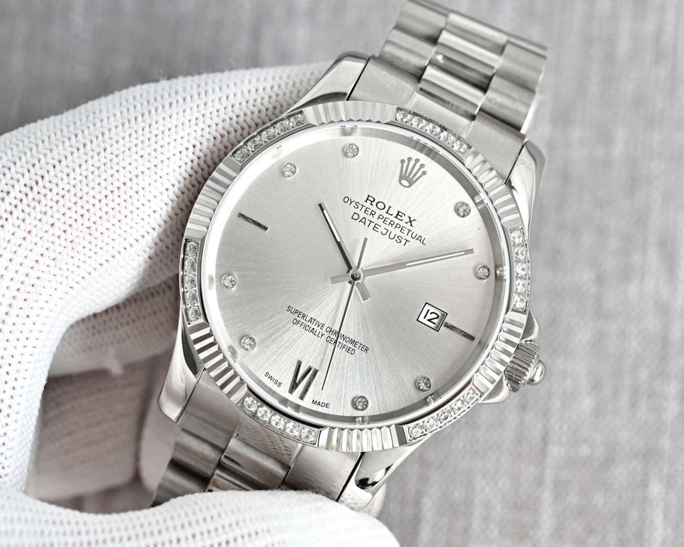 Rolex Watch 32mm White / Gold - watch1443 - Image 4