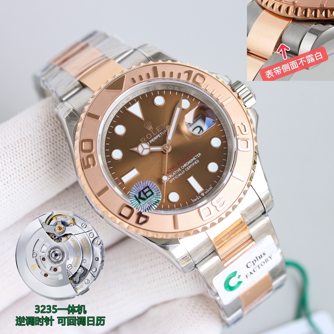 Rolex Submariner 40mm Rose Gold / Silver - watch1458 - Image 4