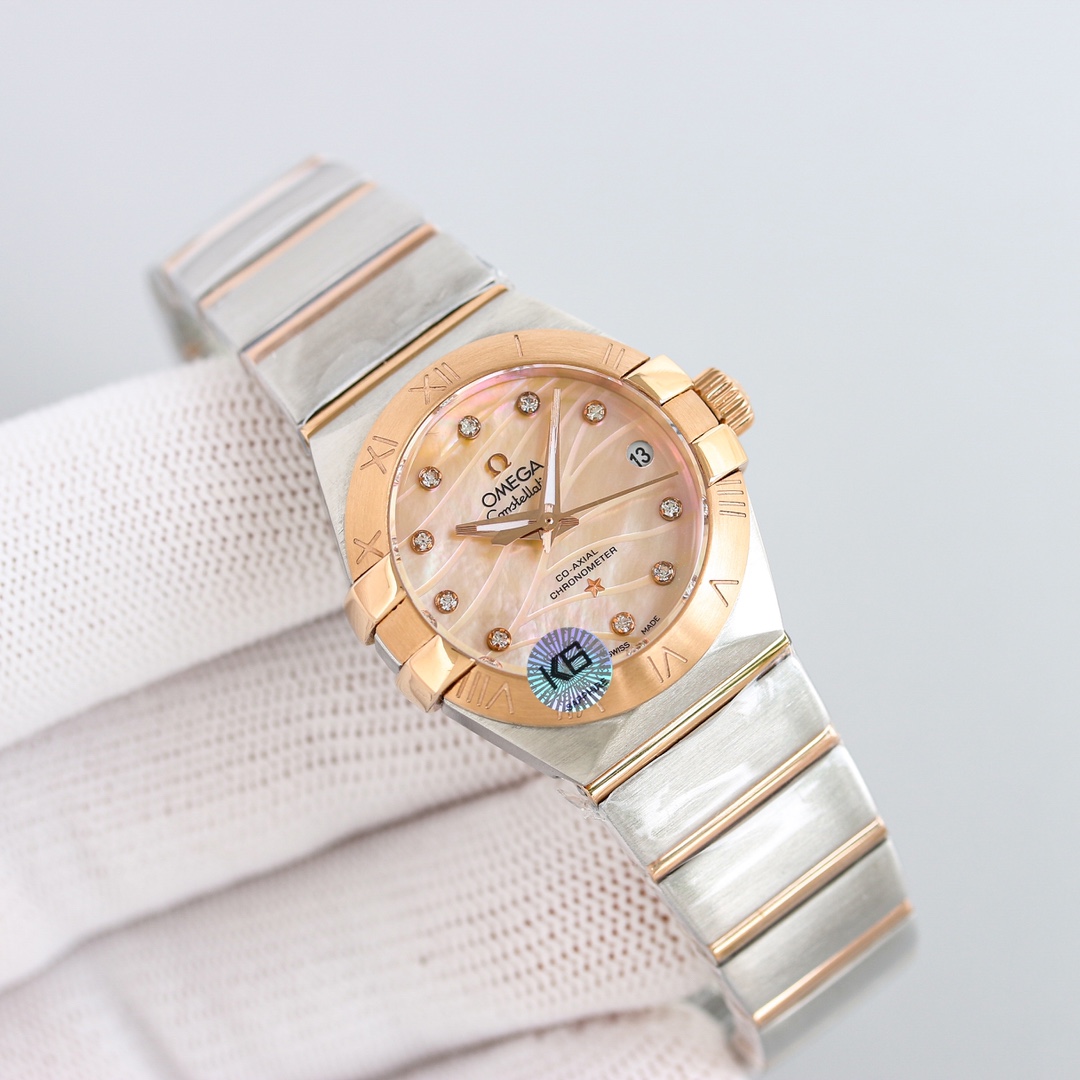 Omega Constellation Blue - watch1459 - Image 4