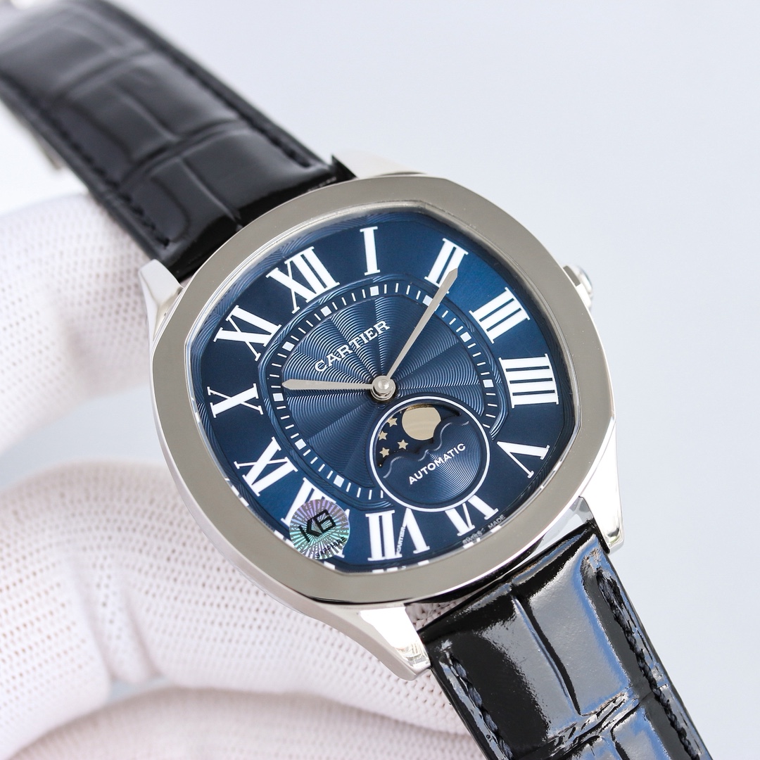 Cartier Watch 41mm White / Rose Gold - watch1493 - Image 4