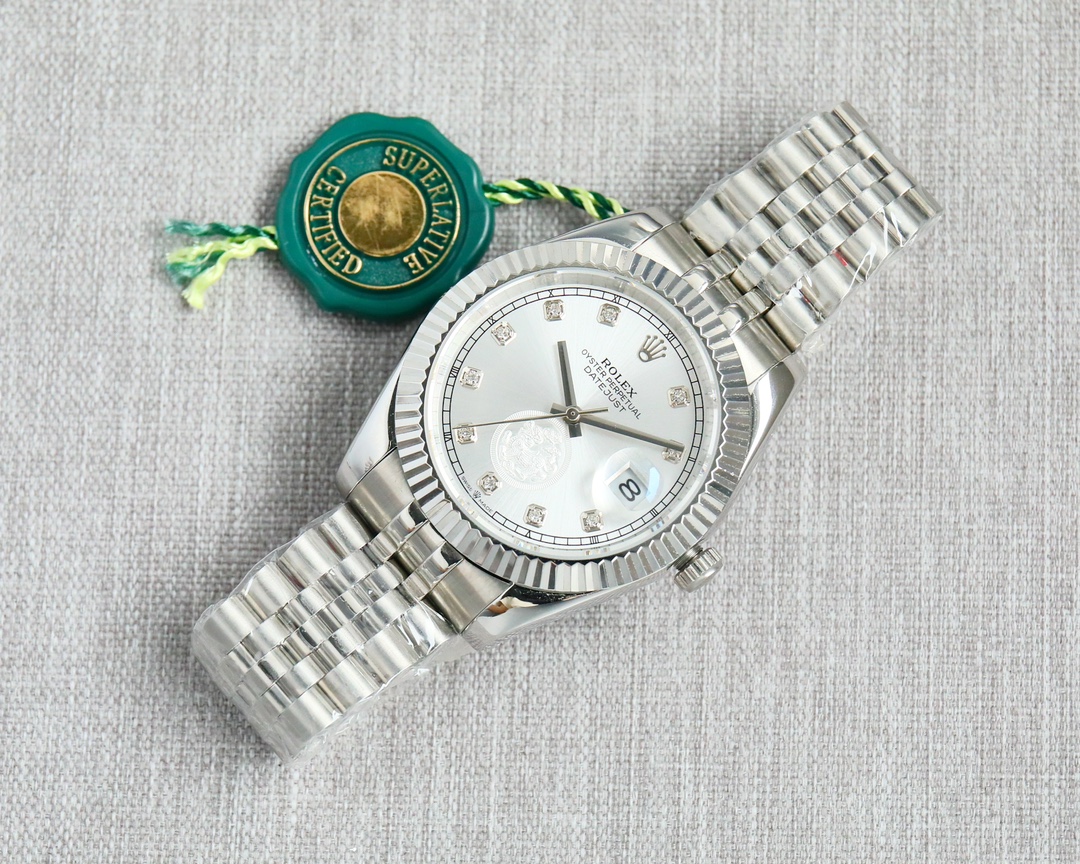 Rolex Datejust 41mm Silver - watch1524 - Image 4