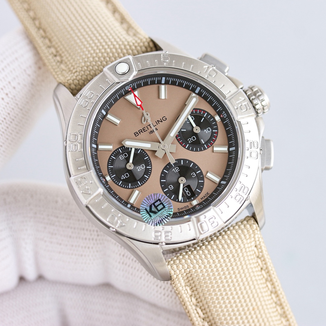 Breitling Watch 44mm White / Silver - watch1567 - Image 4