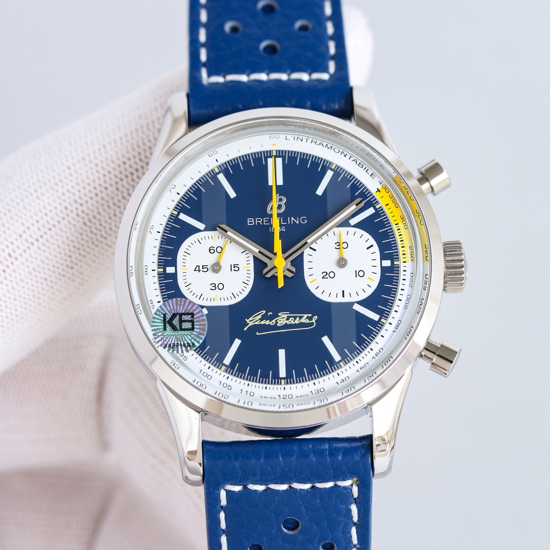 Breitling Navitimer 42mm Black / White - watch1571 - Image 4