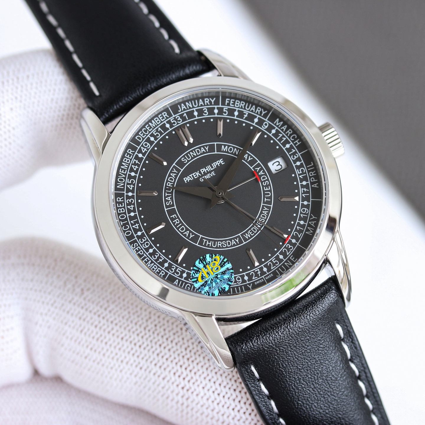Patek Philippe Watch White / Gold - watch1595 - Image 4