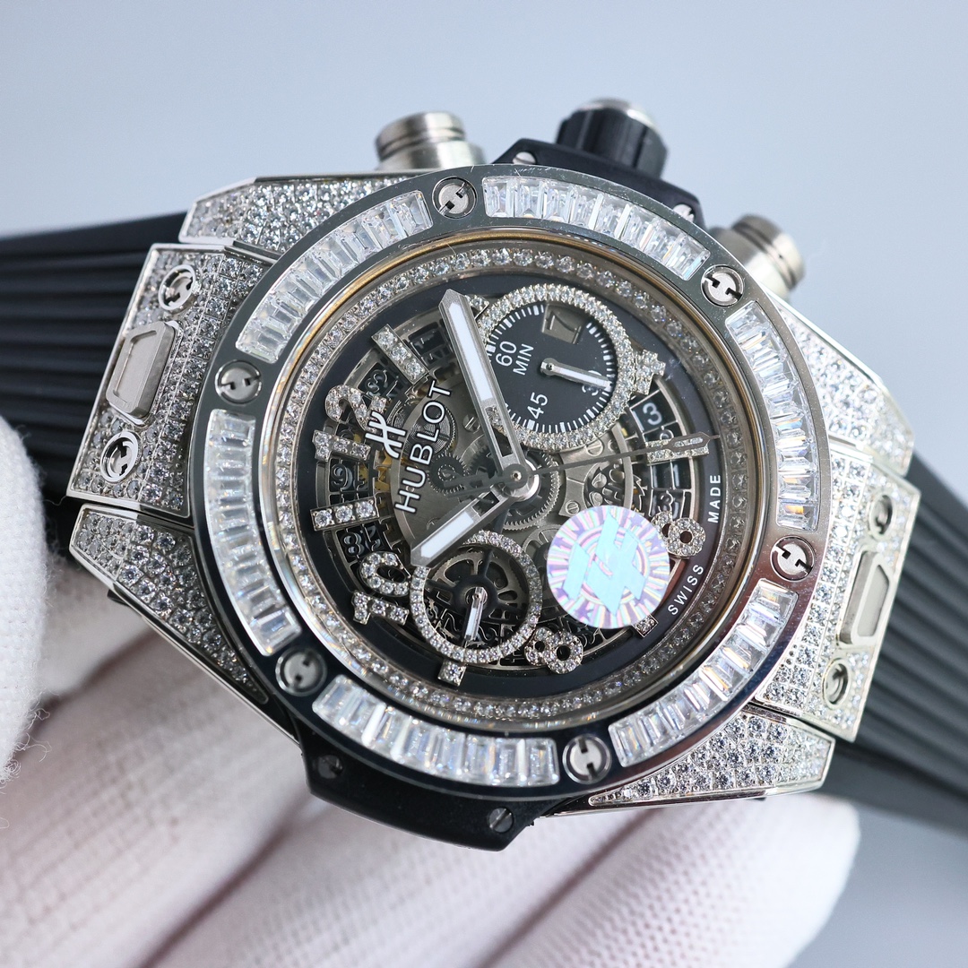 Hublot Watch White / Silver - watch1651 - Image 4