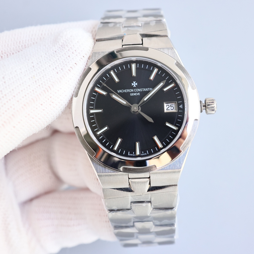 Vacheron Constantin Overseas 33mm White / Rose Gold - watch1677 - Image 4
