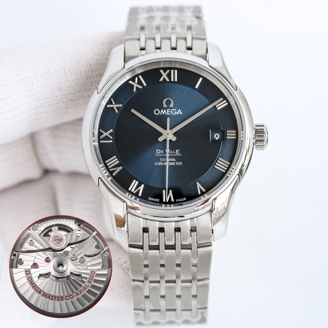Omega Watch 41mm White / Gold - watch1740 - Image 4