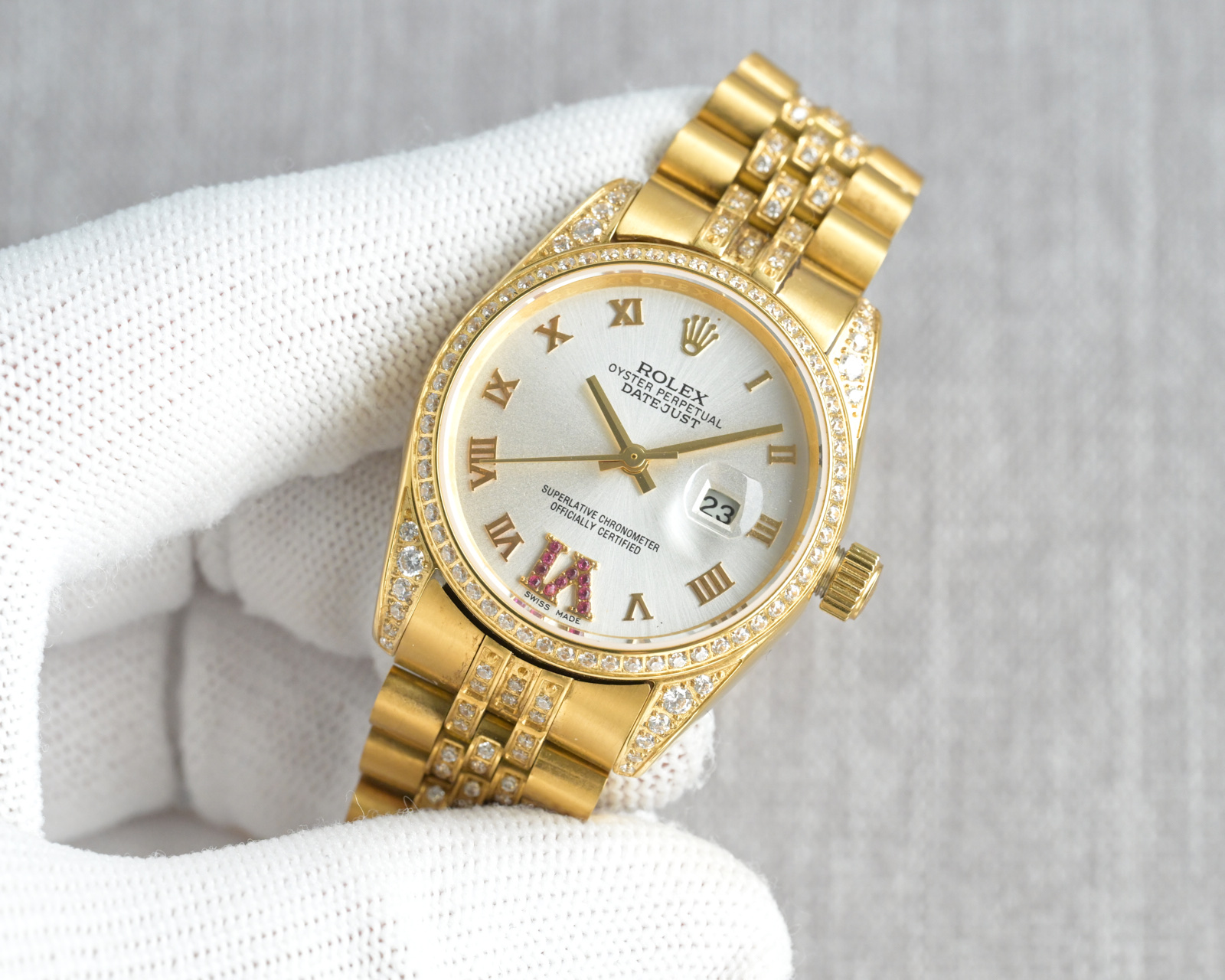 Rolex Datejust 31mm Silver - watch1778 - Image 4