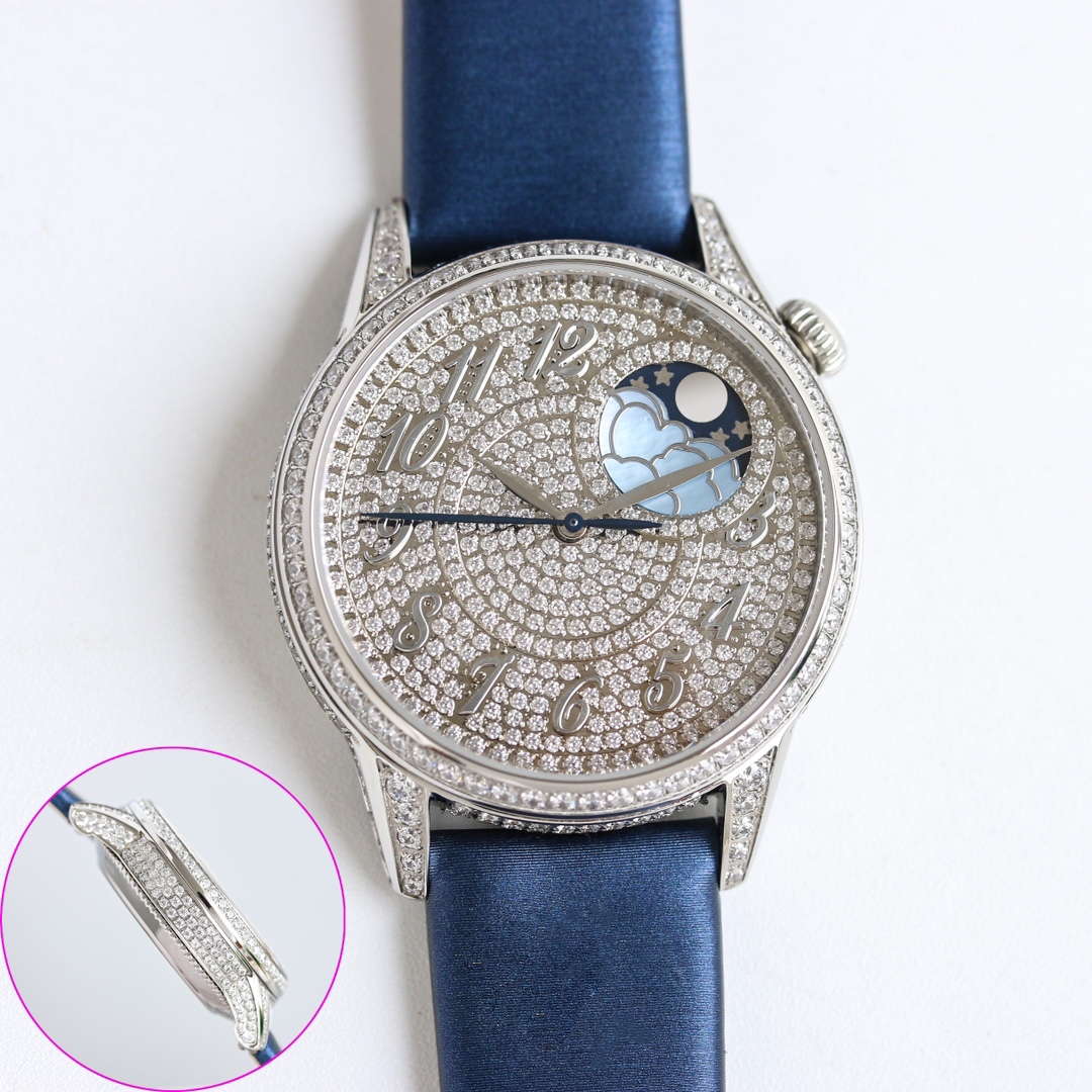 Vacheron Constantin Watch 37mm White - watch1796 - Image 4