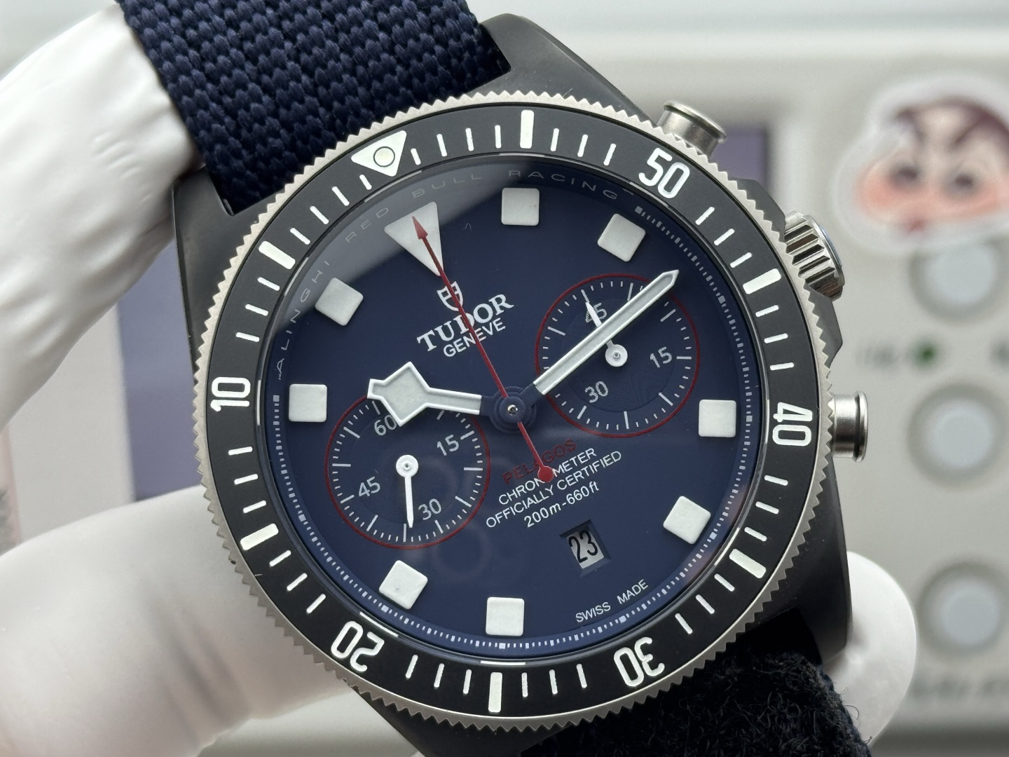 Tudor Watch 43mm Black / Blue - watch1804 - Image 4