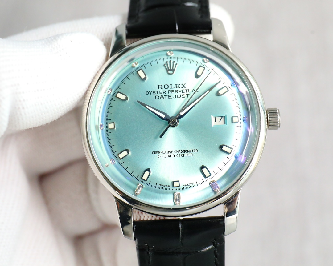 Classic Watch 42mm White / Rose Gold - watch1829 - Image 4