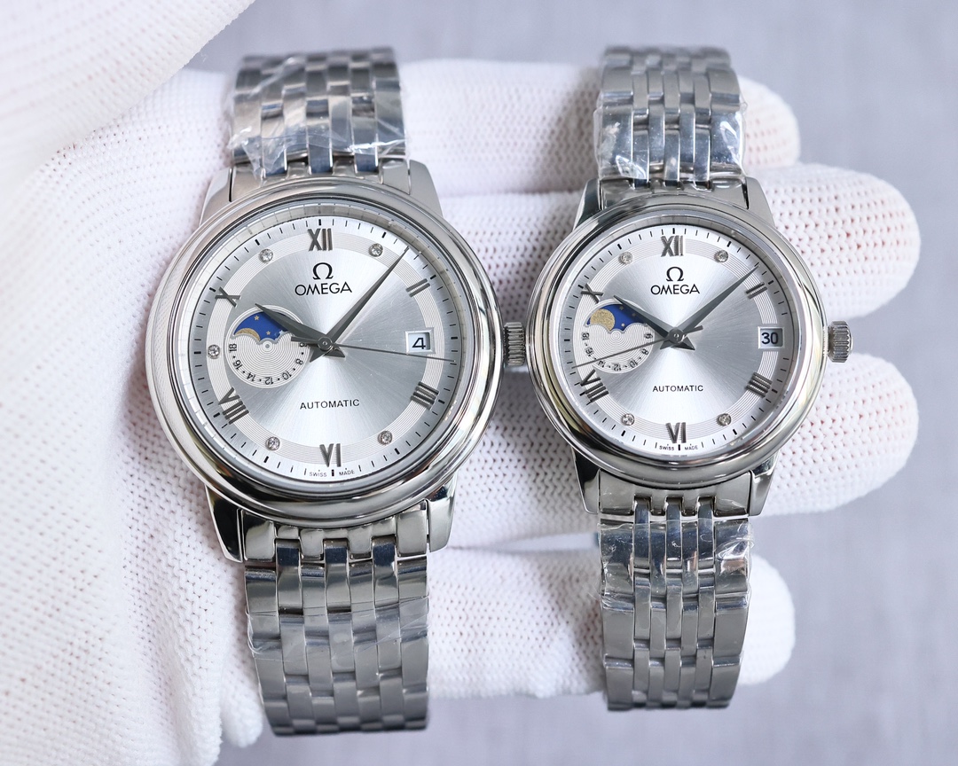 Omega Watch 43mm Silver - watch1837 - Image 4