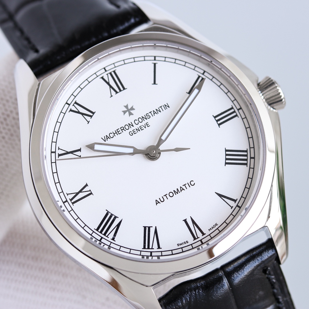 Vacheron Constantin Watch 40mm White / Rose Gold - watch1847 - Image 4