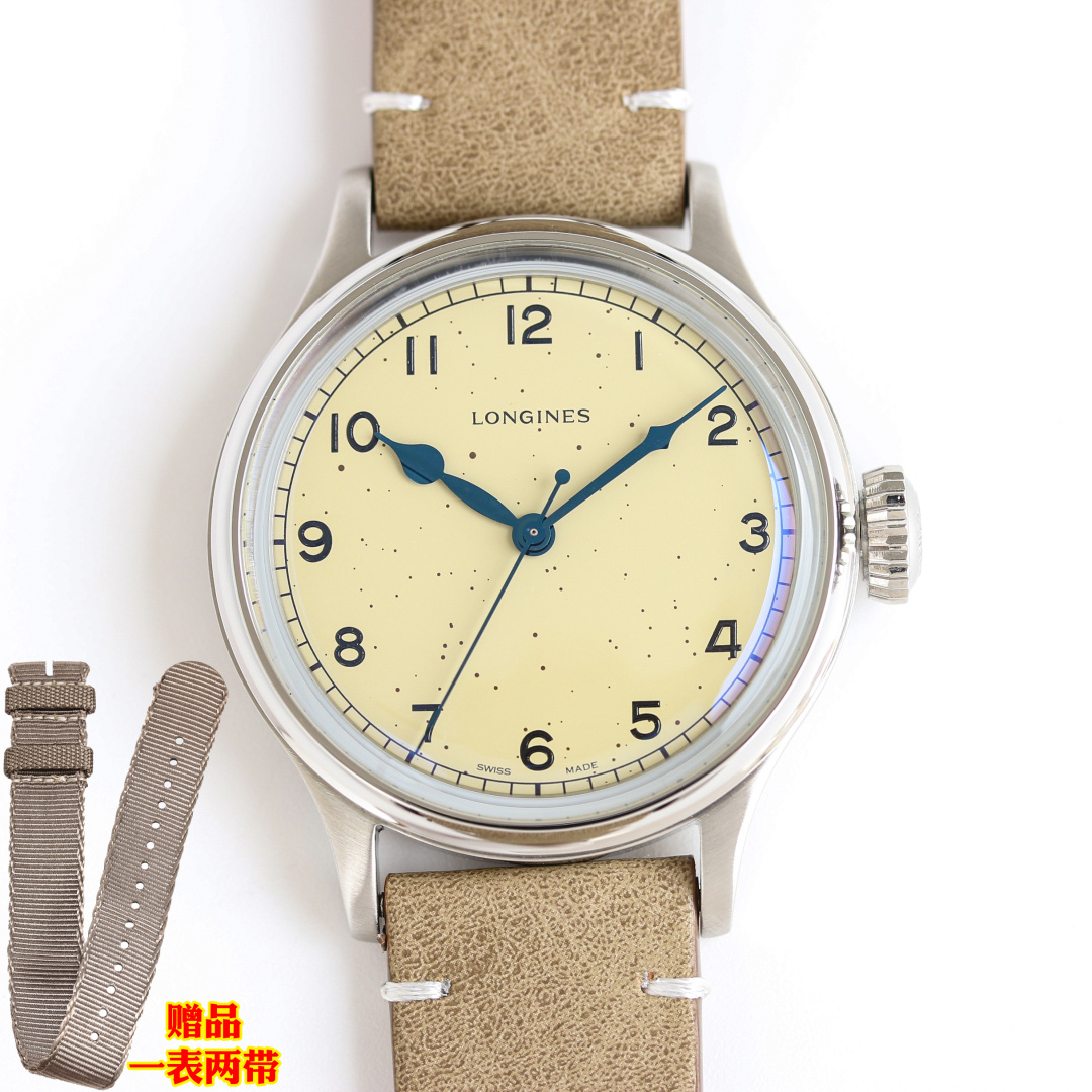 Longines Watch 38.5mm Blue / Silver - watch1854 - Image 4