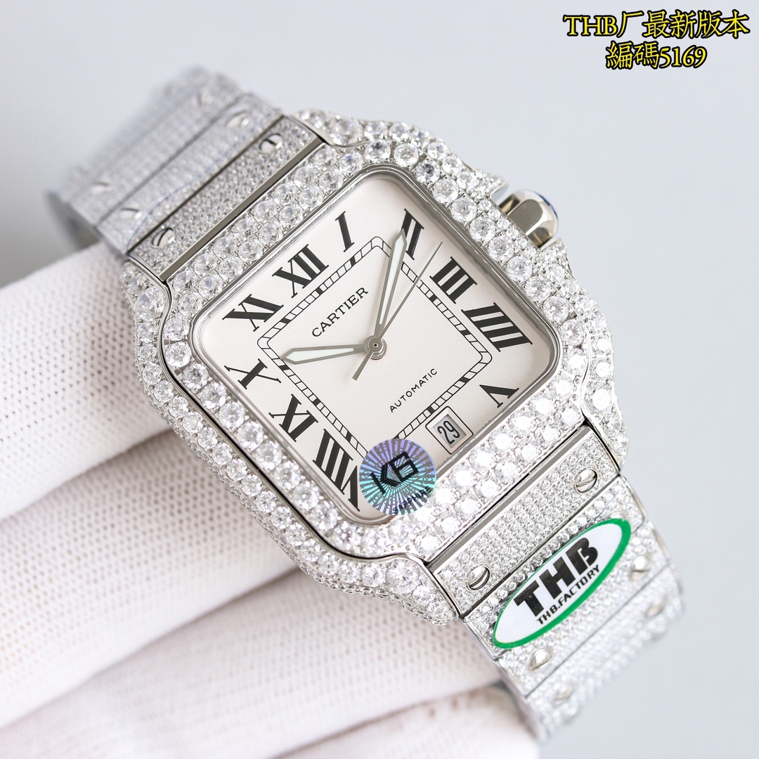 Cartier Santos 40mm - watch1923 - Image 4