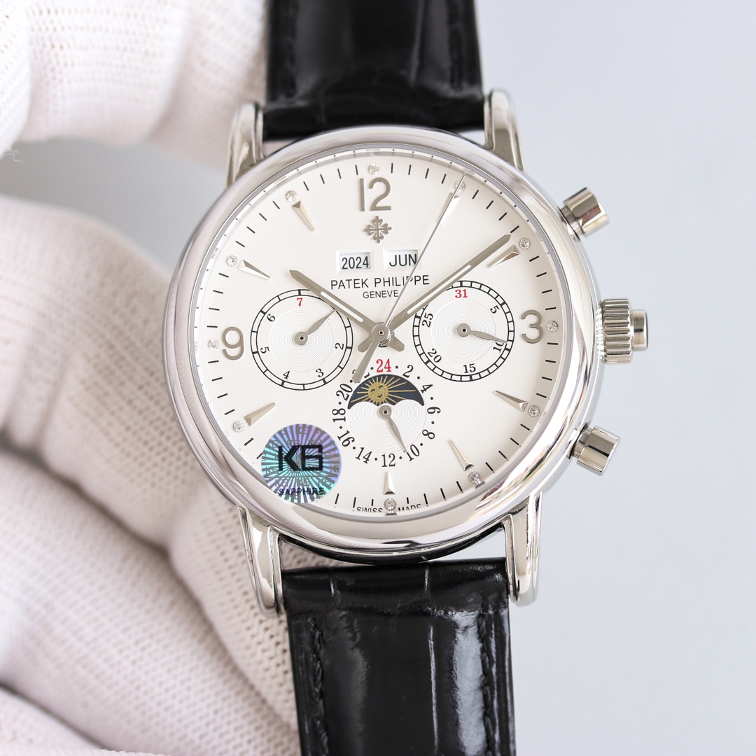 Classic Watch 41mm White / Gold - watch1969 - Image 4