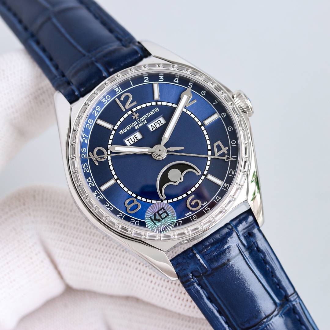 Classic Watch 40mm White / Blue - watch1999 - Image 4