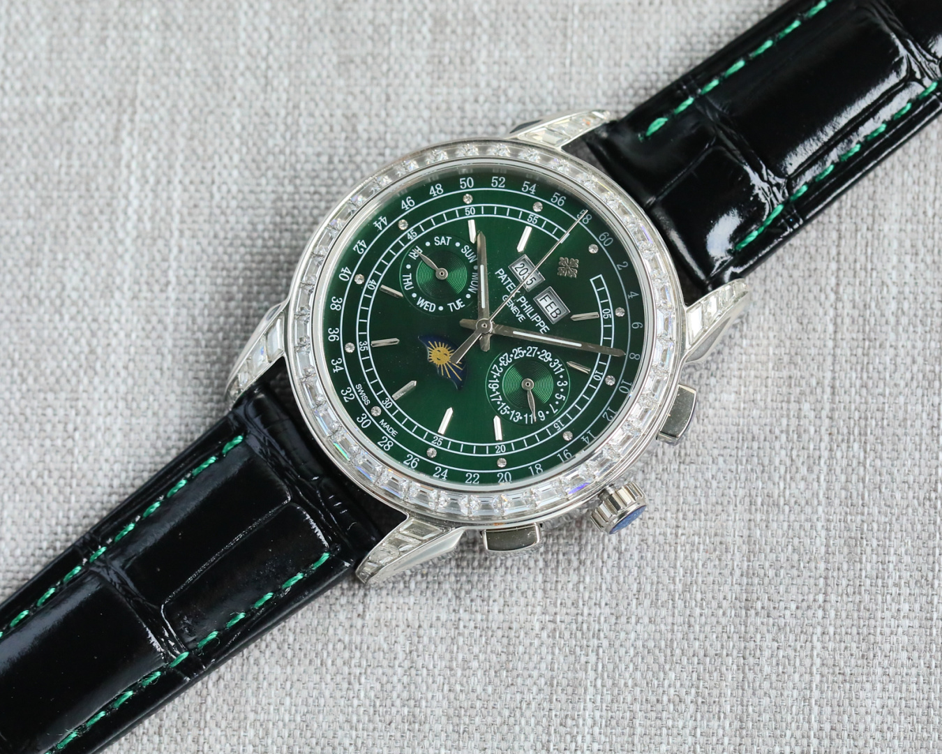 Patek Philippe Watch 41mm White / Gold - watch2048 - Image 4