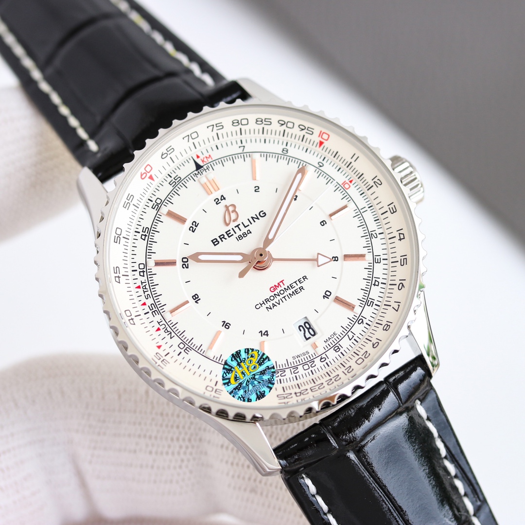 Breitling Navitimer 41mm Silver - watch2066 - Image 4