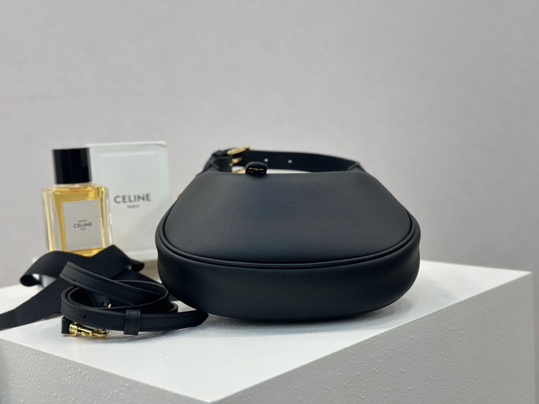 cel0020 Celine Lul Gold Gold Hardware Top Handle Bag - Image 5