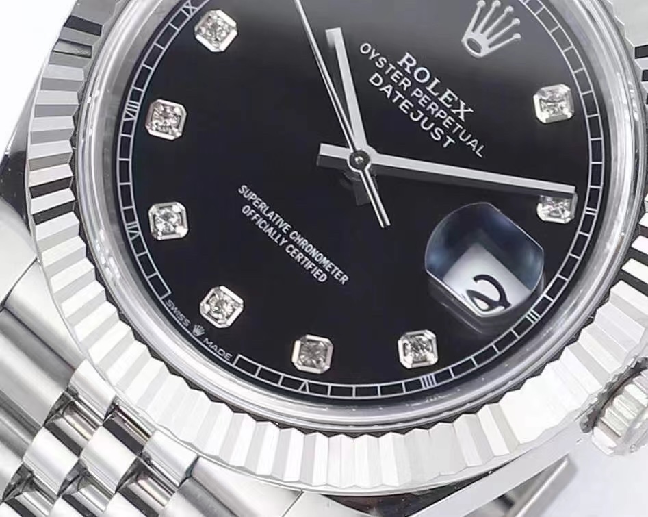 Rolex Datejust 41mm White / Gold - watch0015 - Image 5