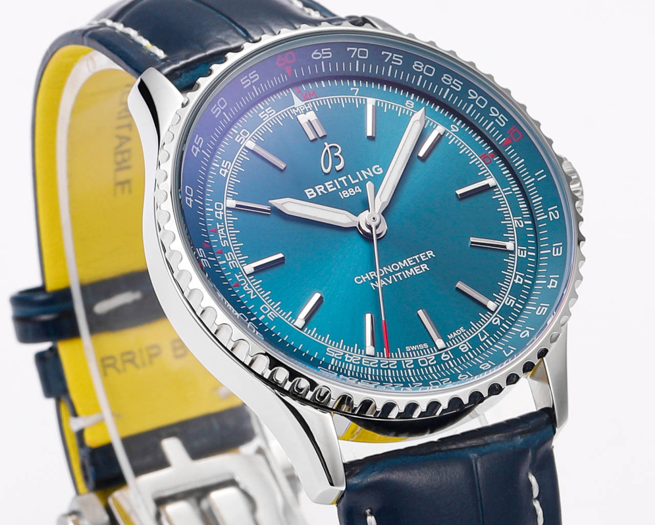Breitling Navitimer 41mm Silver - watch0025 - Image 5